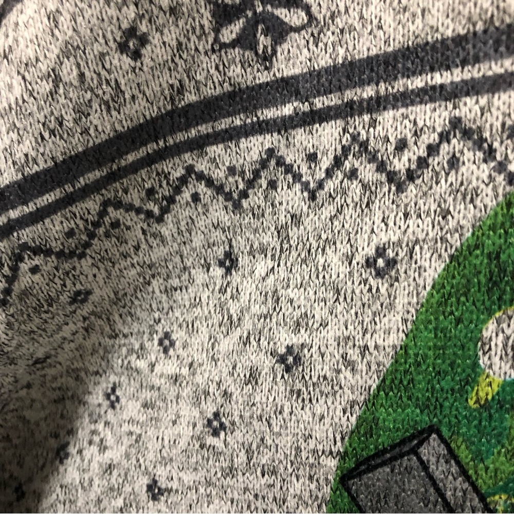 Ripple Junction Adult Swim Rick & Marty Fleece Christmas Sweatshirt - Picture 5 of 15